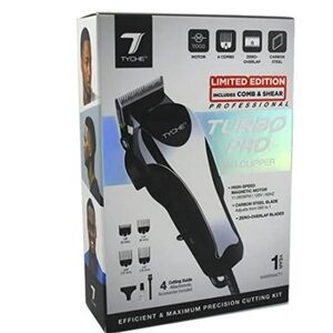 Tyche Turbo Pro Hair Clipper Kit 4 Attachments Included